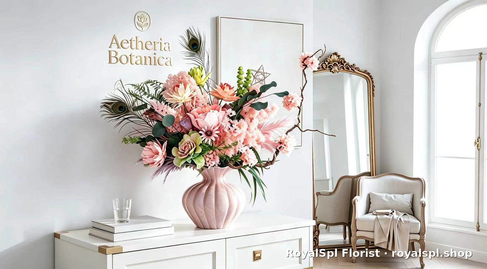 Aetheria Botanica 永生花 乾花 奢華家居裝飾 全球配送