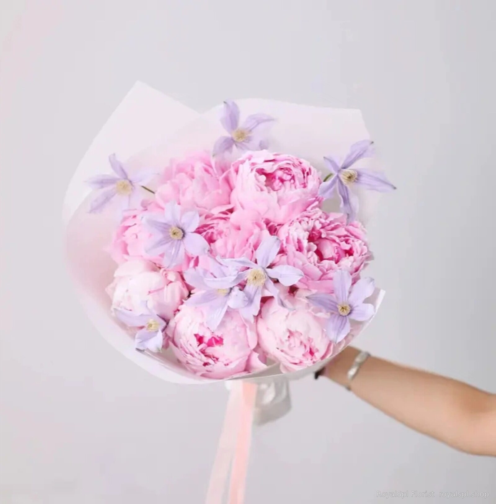 RoyalSpl Florist 香港花店 即日鮮花 芍藥花束